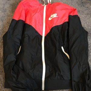 nike wind breaker!